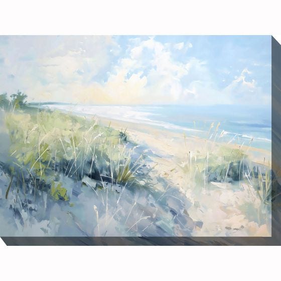 Weatherproof Canvas Art –  Sea and Sand 