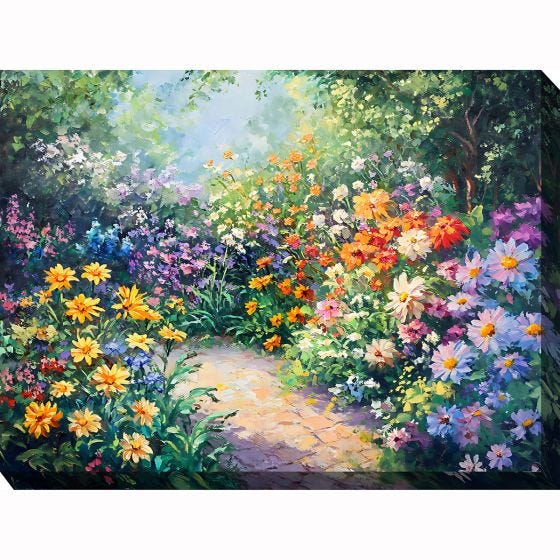 Weatherproof Canvas Art –  In Full Bloom  Weatherproof Canvas Art –  In Full Bloom