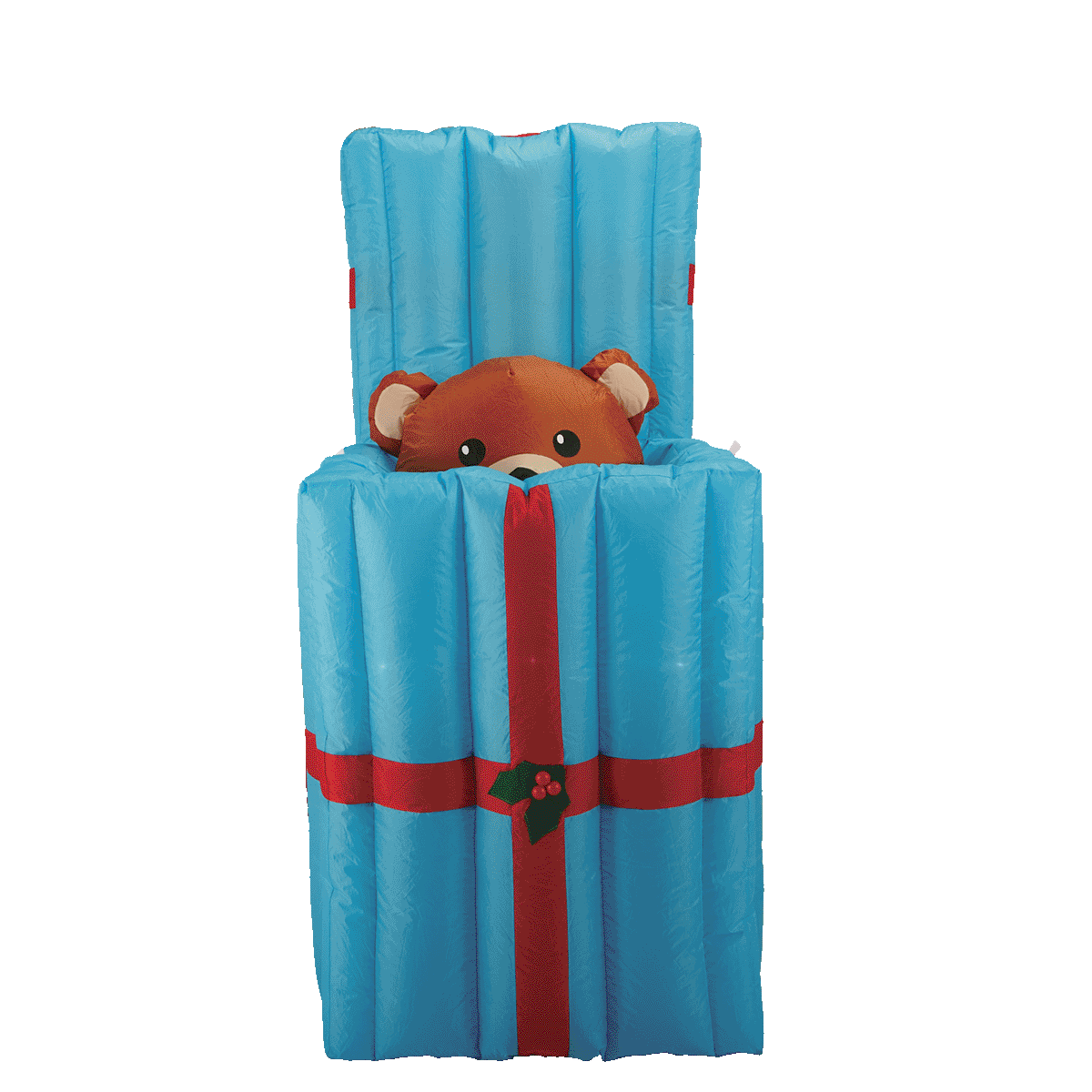 5’ Bear Popping Out of Gift Box