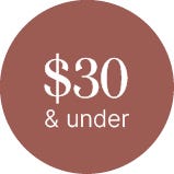 $30 and Under category ornament