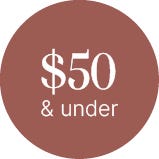$50 and Under category ornament