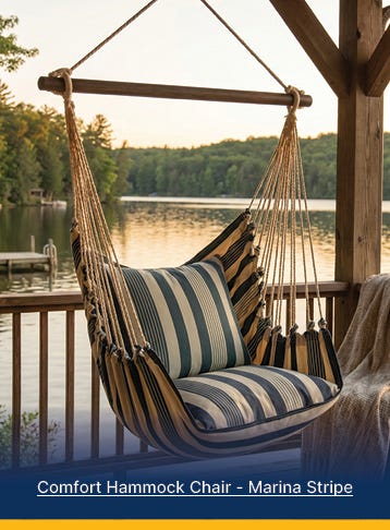 Right image: Comfort Hammock Chair