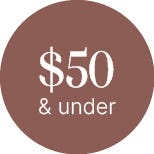 $50 and Under category ornament