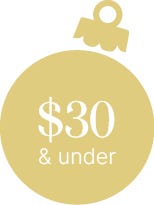 $30 and Under category ornament