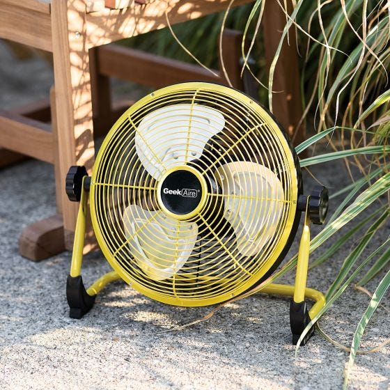 battery operated fan for patio umbrella Smartele 16/12" High Velocity Floor Cordless fan Setpower 12Volt Refrigerator Keep cool while youre on the go with this 12 Portable Solar Camping Fan with