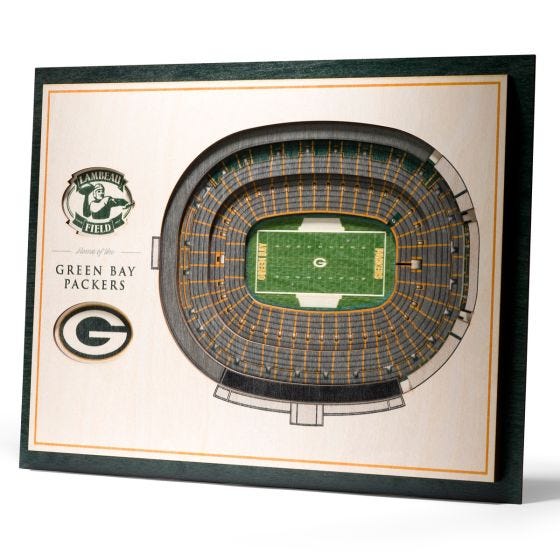 5 Layer Stadium View NFL Wall Art