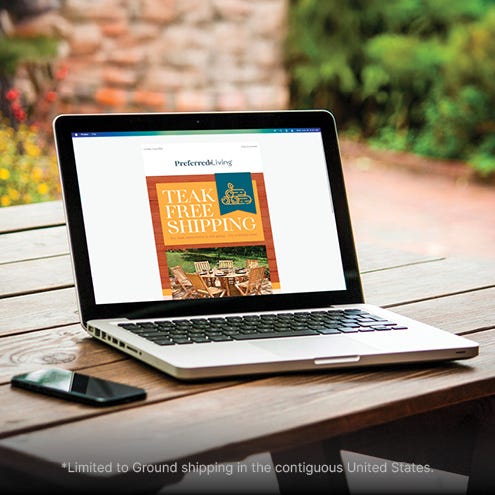 Laptop Open with Display Showing Email that provides Free Shipping Code