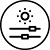 lighting modes icon