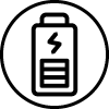 high capacity battery icon