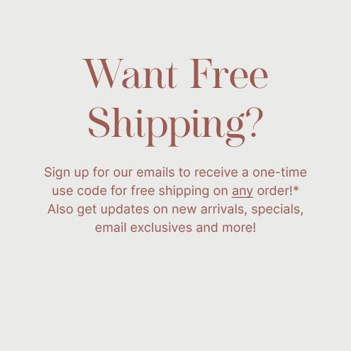 Sign Up for Our Emails