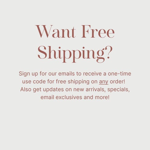 Sign Up for Our Emails